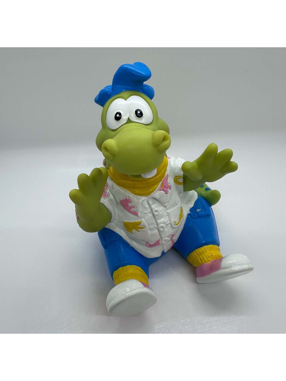 Vintage 1990 Eureeka's Castle Magellan Dragon Hand Puppet MTV Nickelodeon EUC